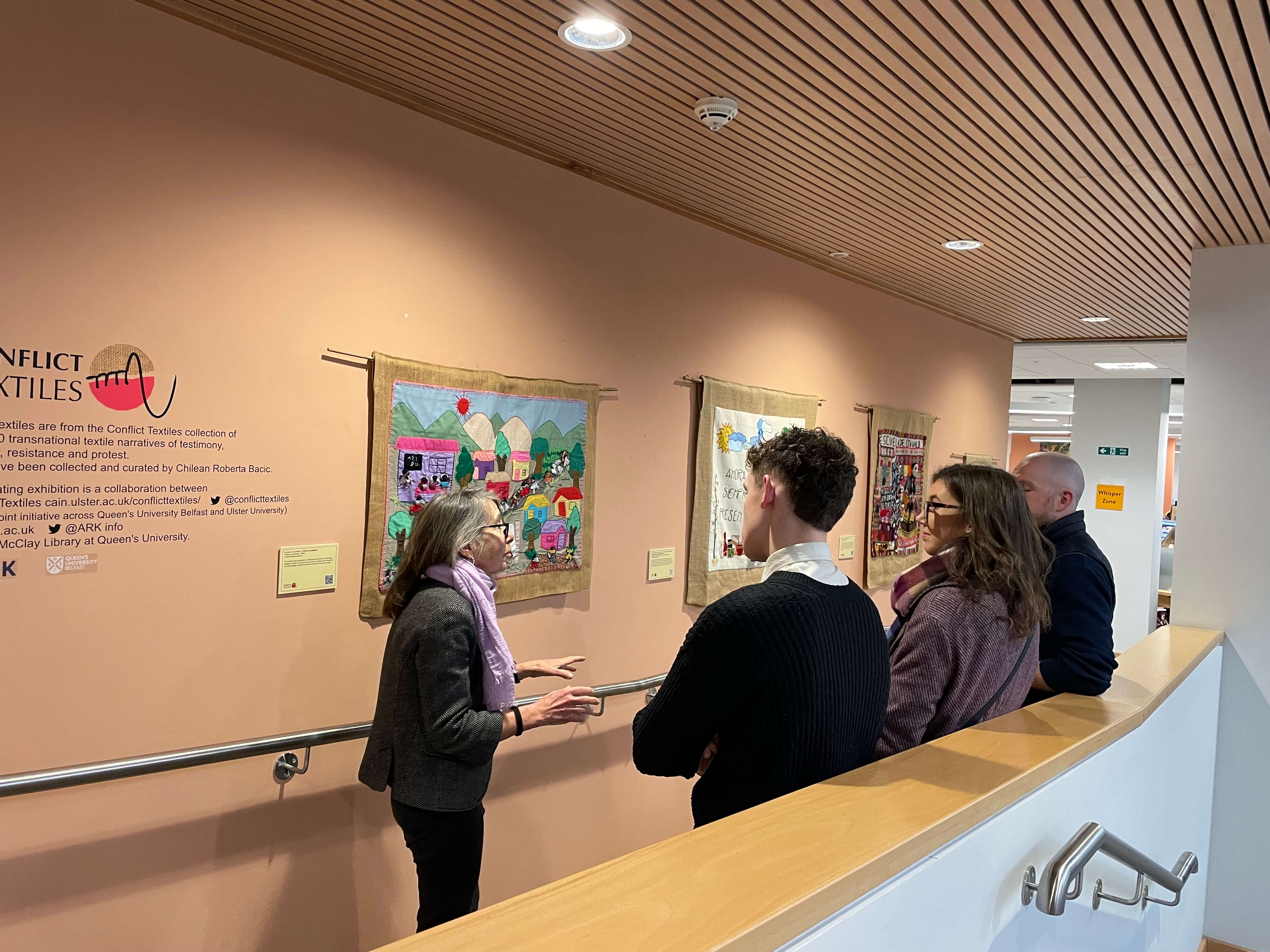 Opening of ARK / Conflict Textiles - Education (Photo: Gillian Robinson)